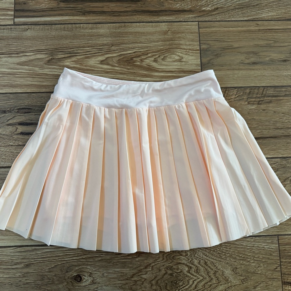 DSG Light Pink Pleated Mini Skort